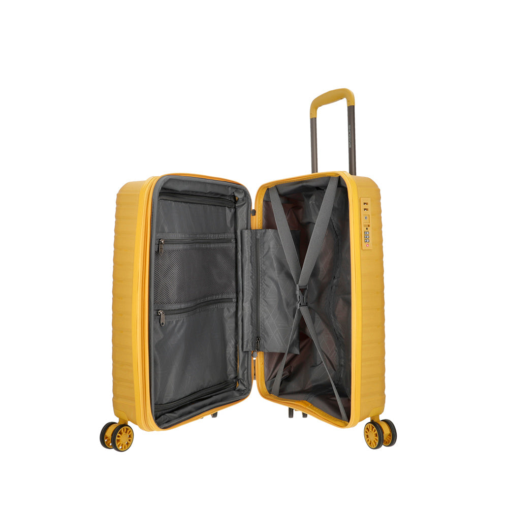 saxoline Maleta de cabina Titanium Impact Pro dorada Ofertas especiales