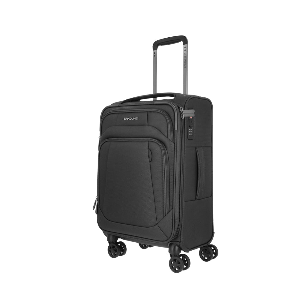 saxoline Maleta de cabina Airshock negra Rebajas