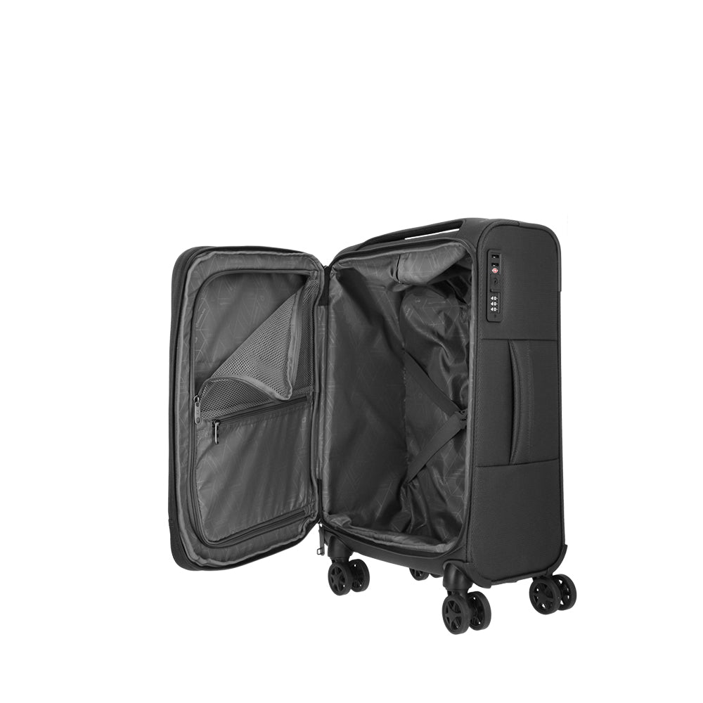 saxoline Maleta de cabina Airshock negra Rebajas