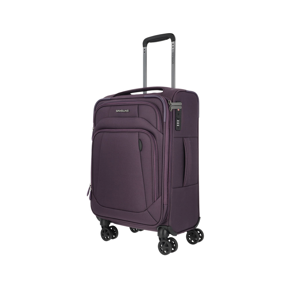saxoline Maleta de cabina Airshock morada Rebajas baratas