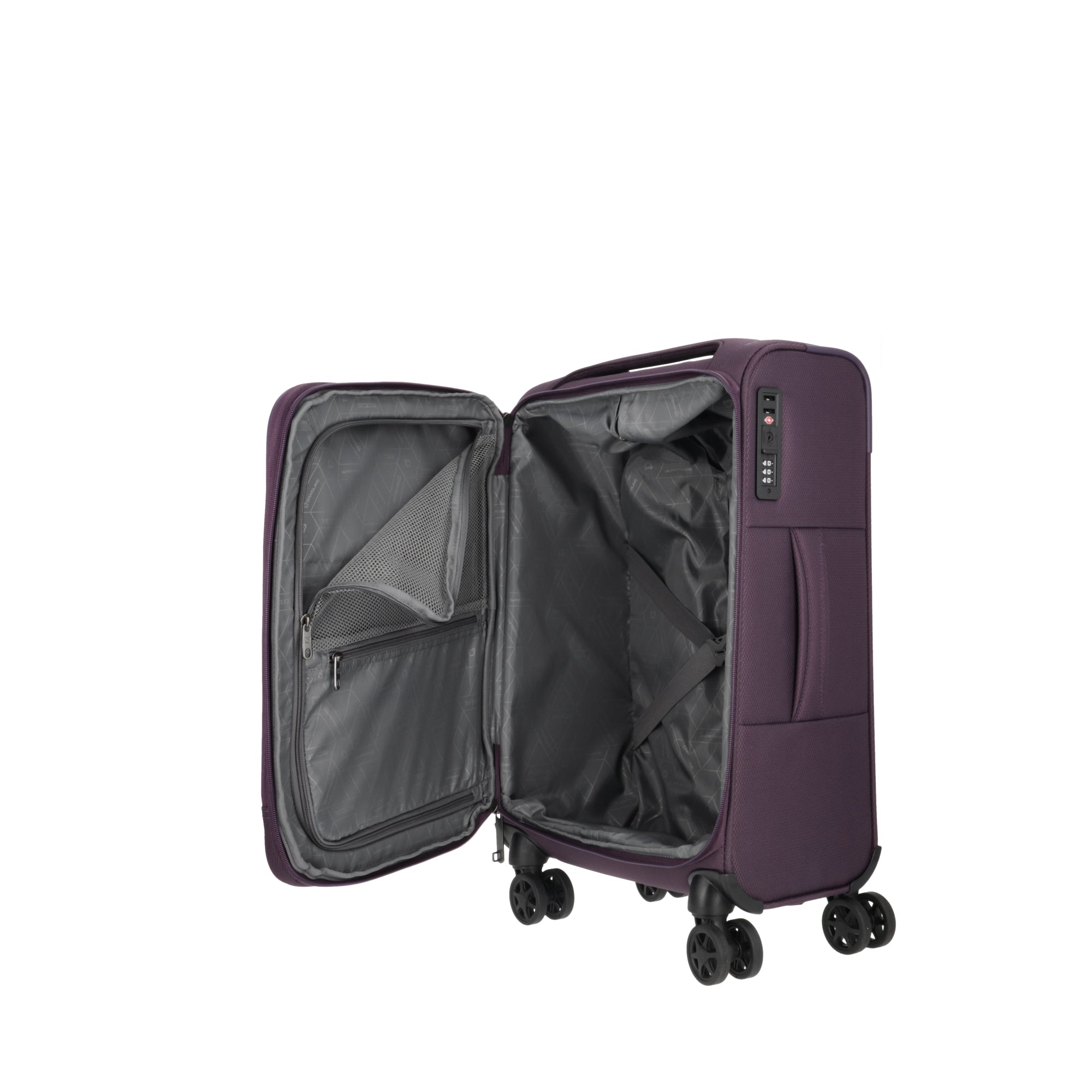 saxoline Maleta de cabina Airshock morada Rebajas baratas