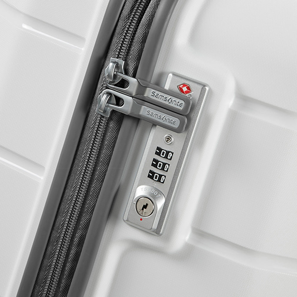 saxoline Maleta De Cabina Octolite Exp blanca Liquidación