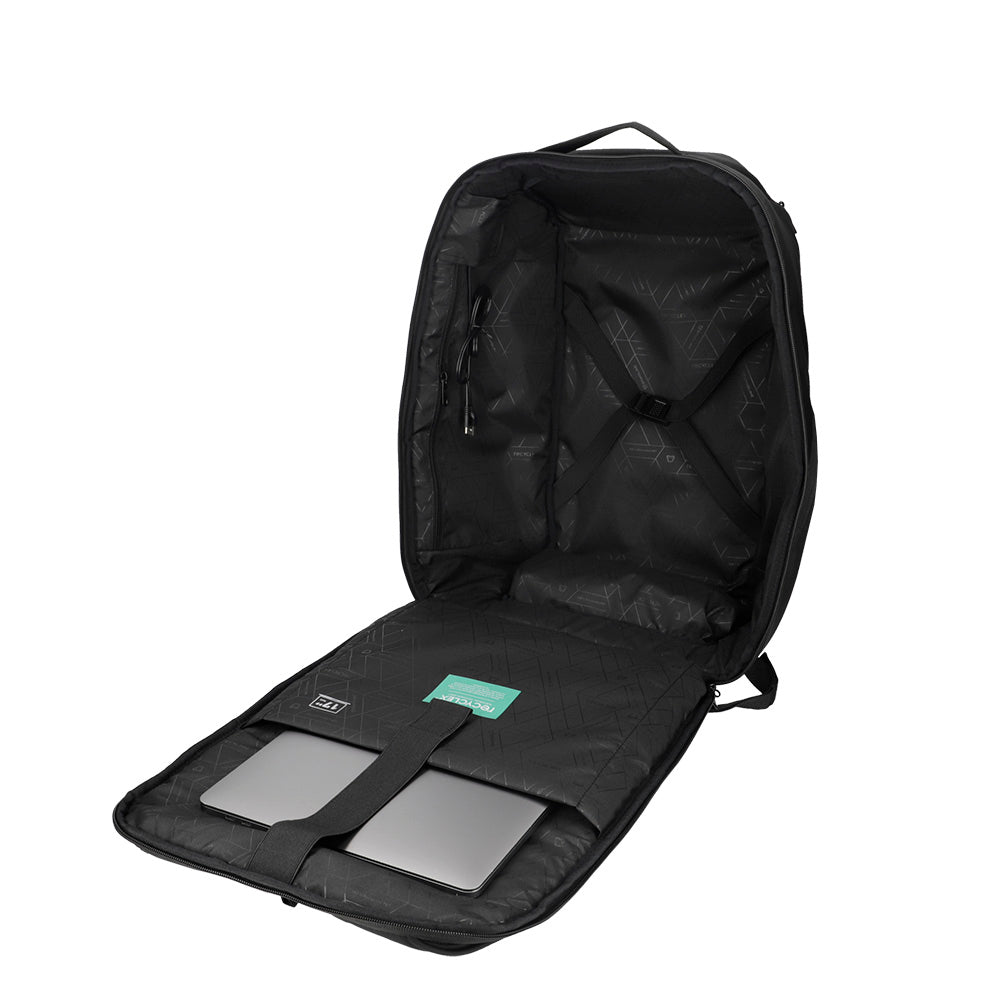 saxoline Mochila de viaje Upway negra 17" Envío gratis
