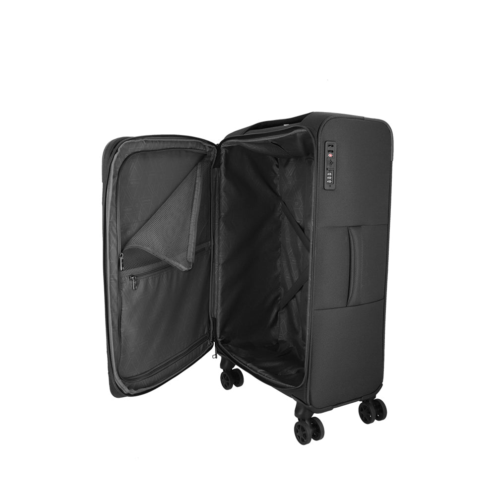 saxoline Maleta mediana Airshock negra Grandes descuentos
