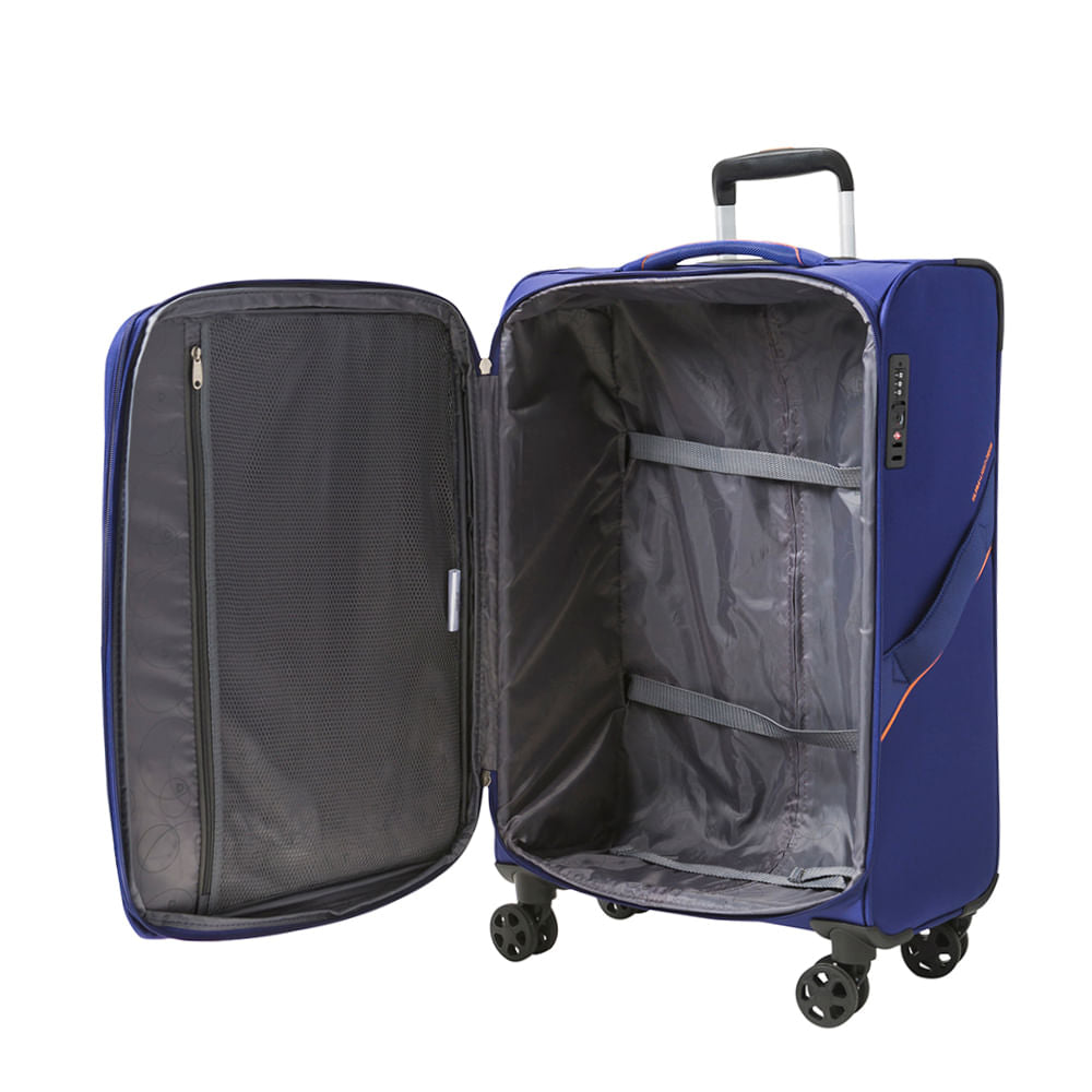 saxoline Maleta Vancouver Sx Spinner 24 Blue M 69 Lts Precios de Black Friday