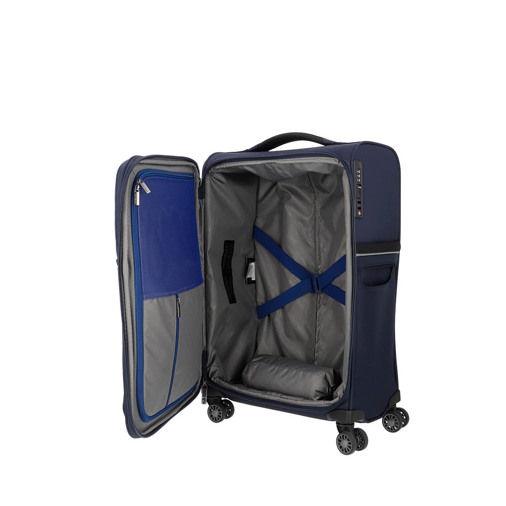 saxoline Maleta de cabina 73h Navy Libre de impuestos