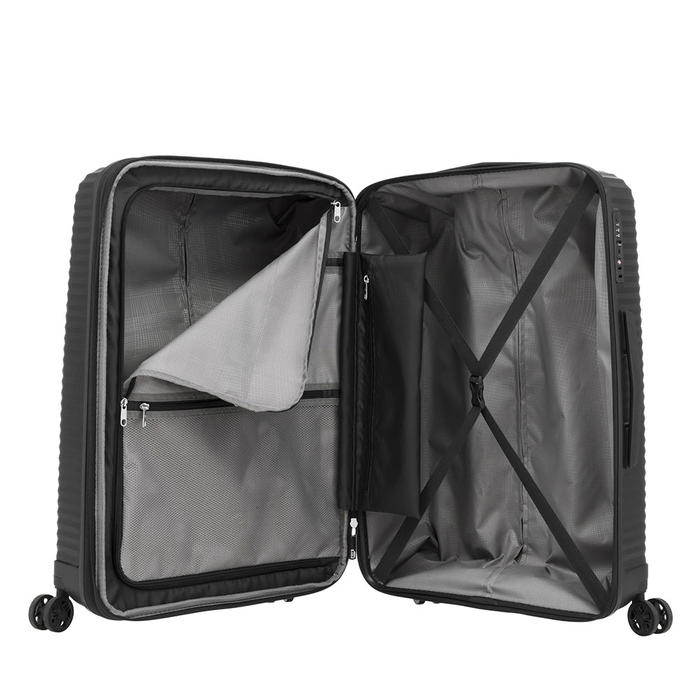 saxoline Maleta Varro Spinner 75/28 Exp Black L 94 Lts En línea
