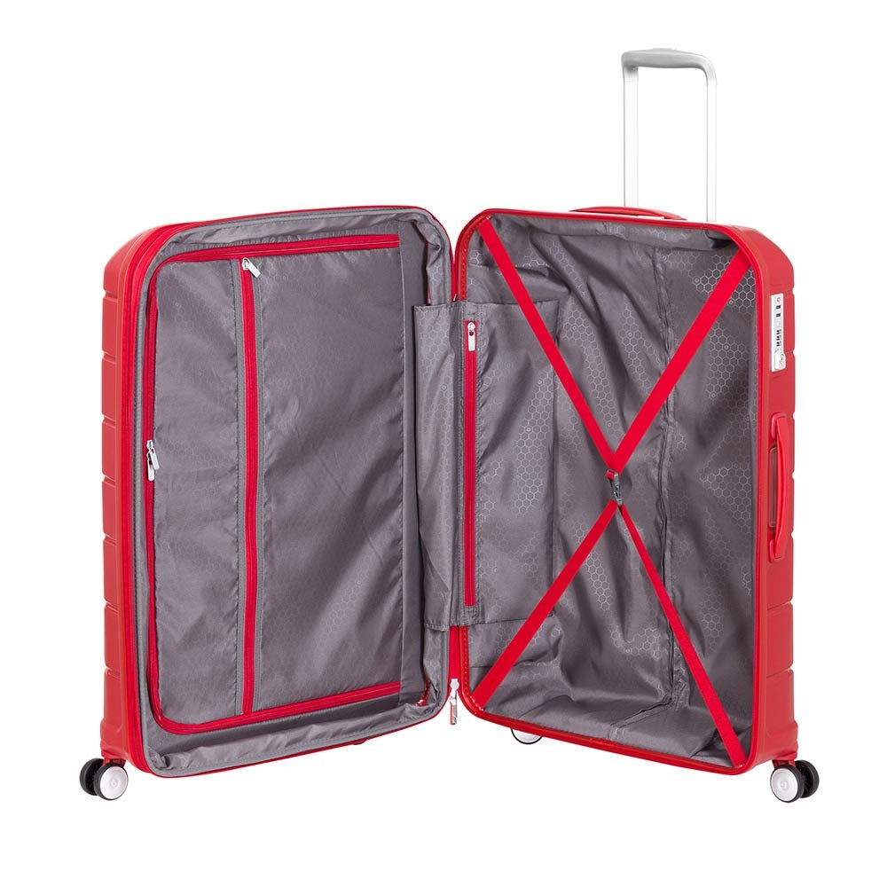 saxoline Maleta Rígida Octolite SPINNER 81/32 EXP Rojo L Rebajas de fábrica