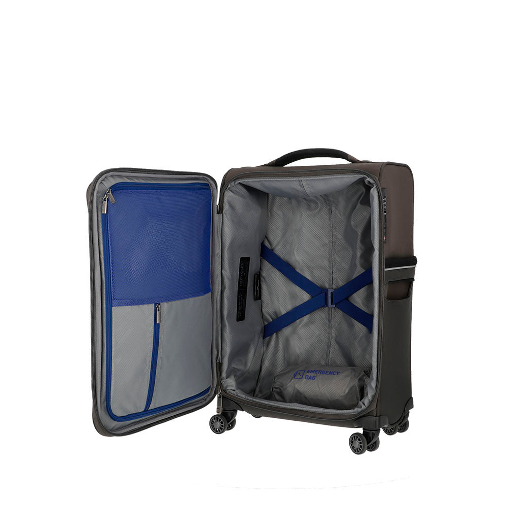 saxoline Maleta de cabina 73H Platin Grey Descuentos del mes