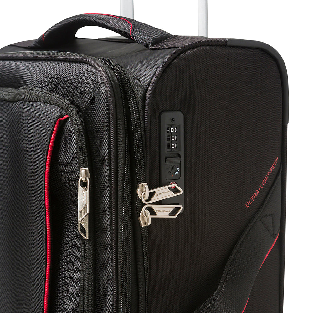 saxoline Maleta Vancouver Sx Spinner 20 Black Cabina 37 8 Lts Oferta exclusiva