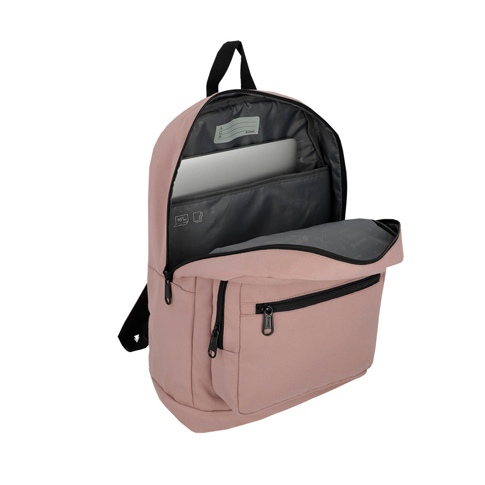 saxoline Mochila para notebook 16" Everdale rosada 2025