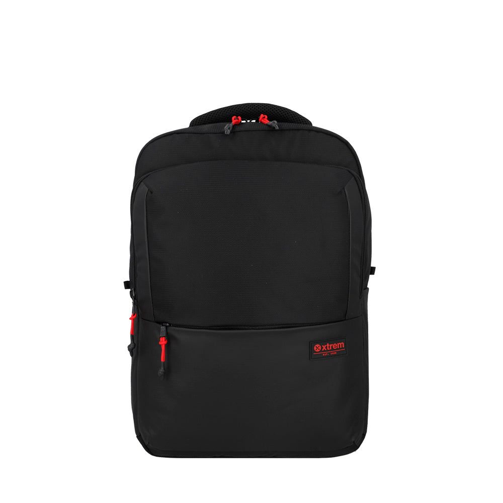saxoline Mochila para notebook 16" Redwood negra/roja