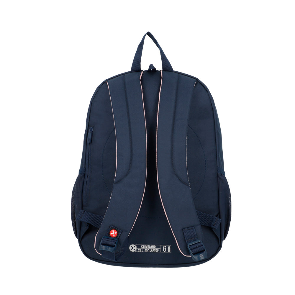 saxoline Mochila para notebook 15" Cleveland azul/rosada Tienda