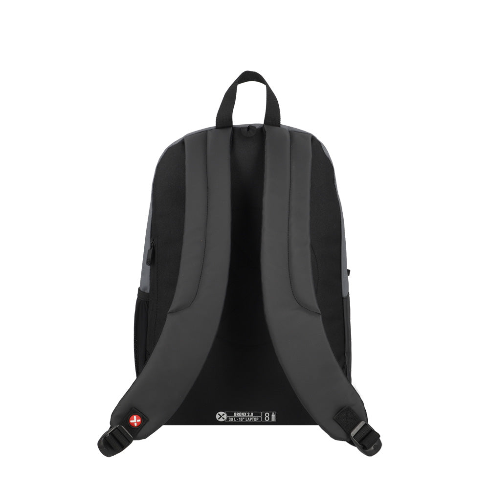 saxoline Mochila para notebook 16" Bronx 2.0 gris Promoción por tiempo limitado