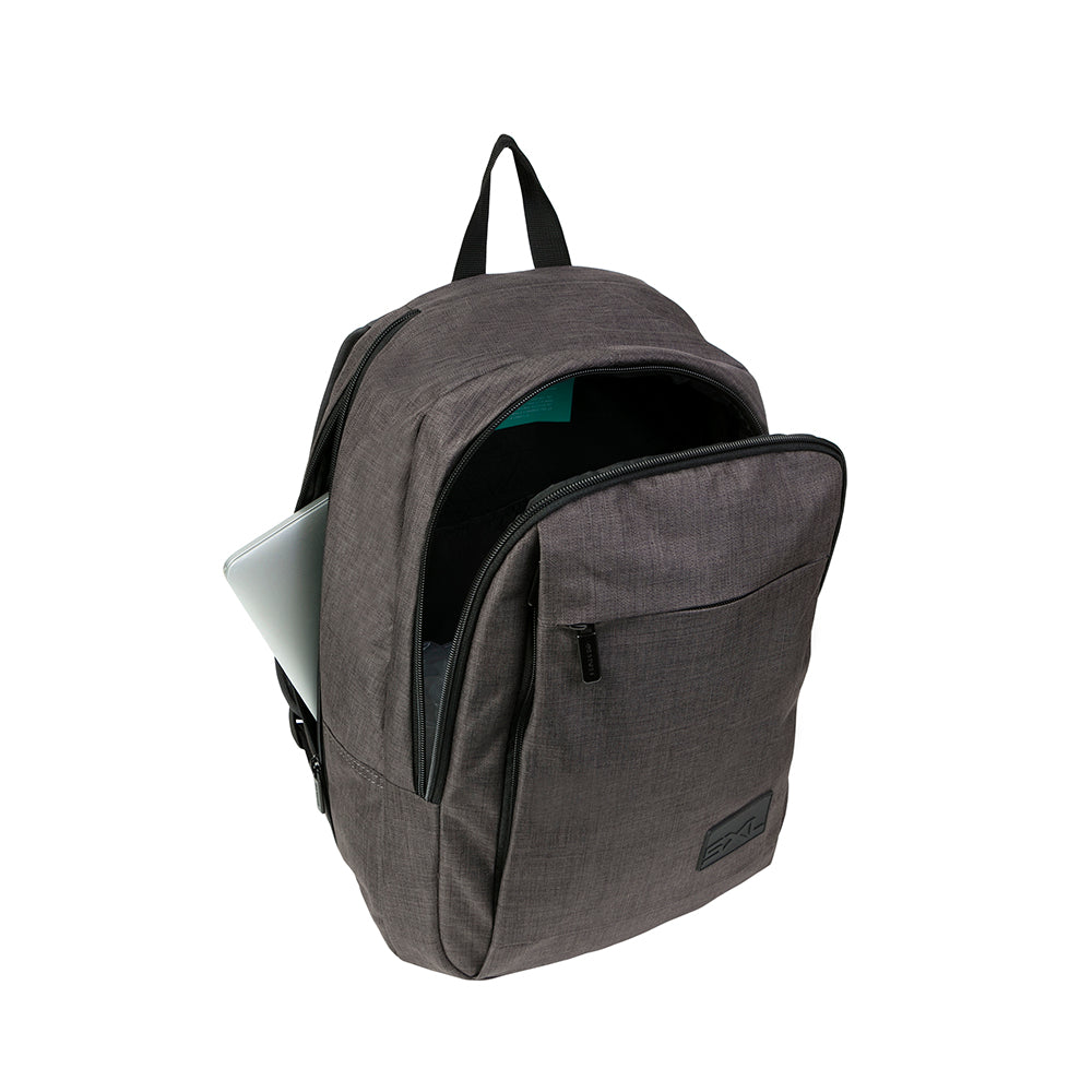 saxoline Mochila Brigde 2Sx Gris oscuro melange M Promoción trimestral