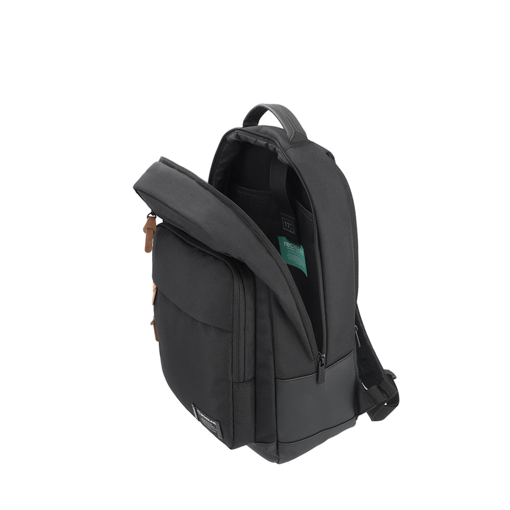 saxoline Mochila para notebook City negro 17" Envío internacional gratuito