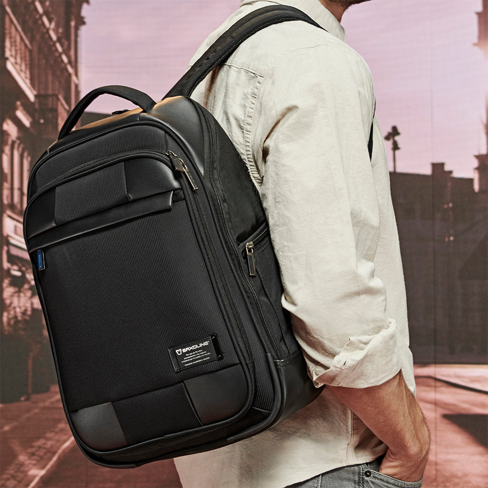 saxoline Mochila para notebook Dax negro 16" Ahorra y exporta