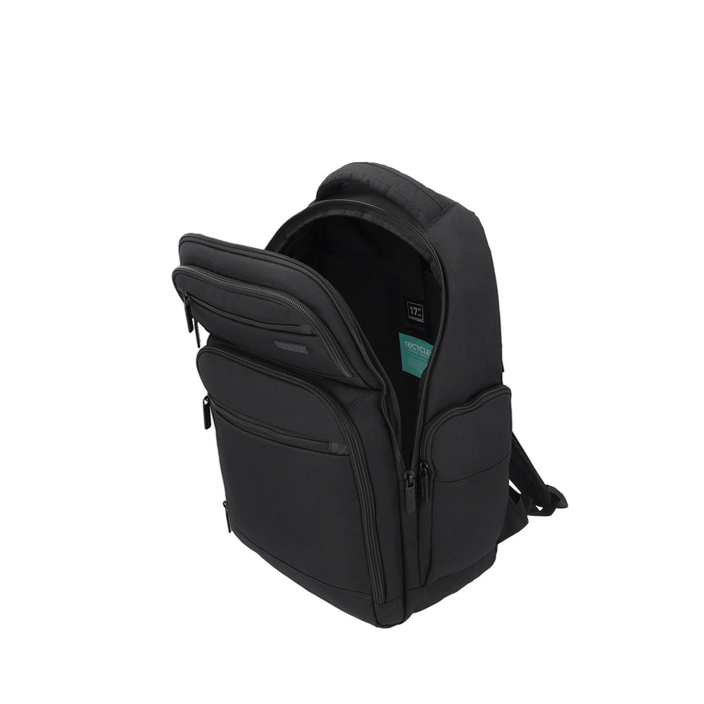 saxoline Mochila para notebook Banker negro 17" Oferta exclusiva