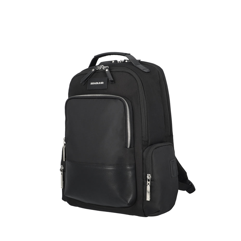 saxoline Mochila para notebook mujer Uptown Chic negro 15" Ofertas de temporada