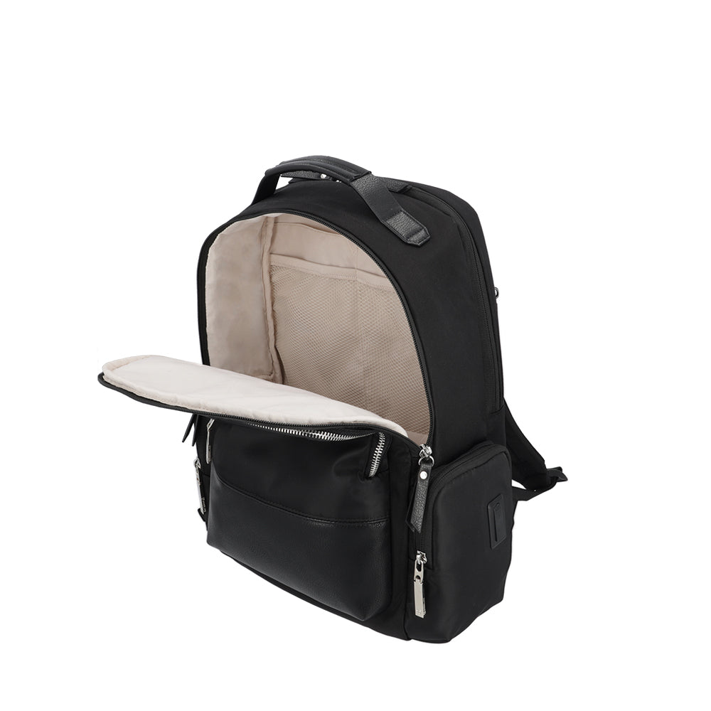 saxoline Mochila para notebook mujer Uptown Chic negro 15" Ofertas de temporada