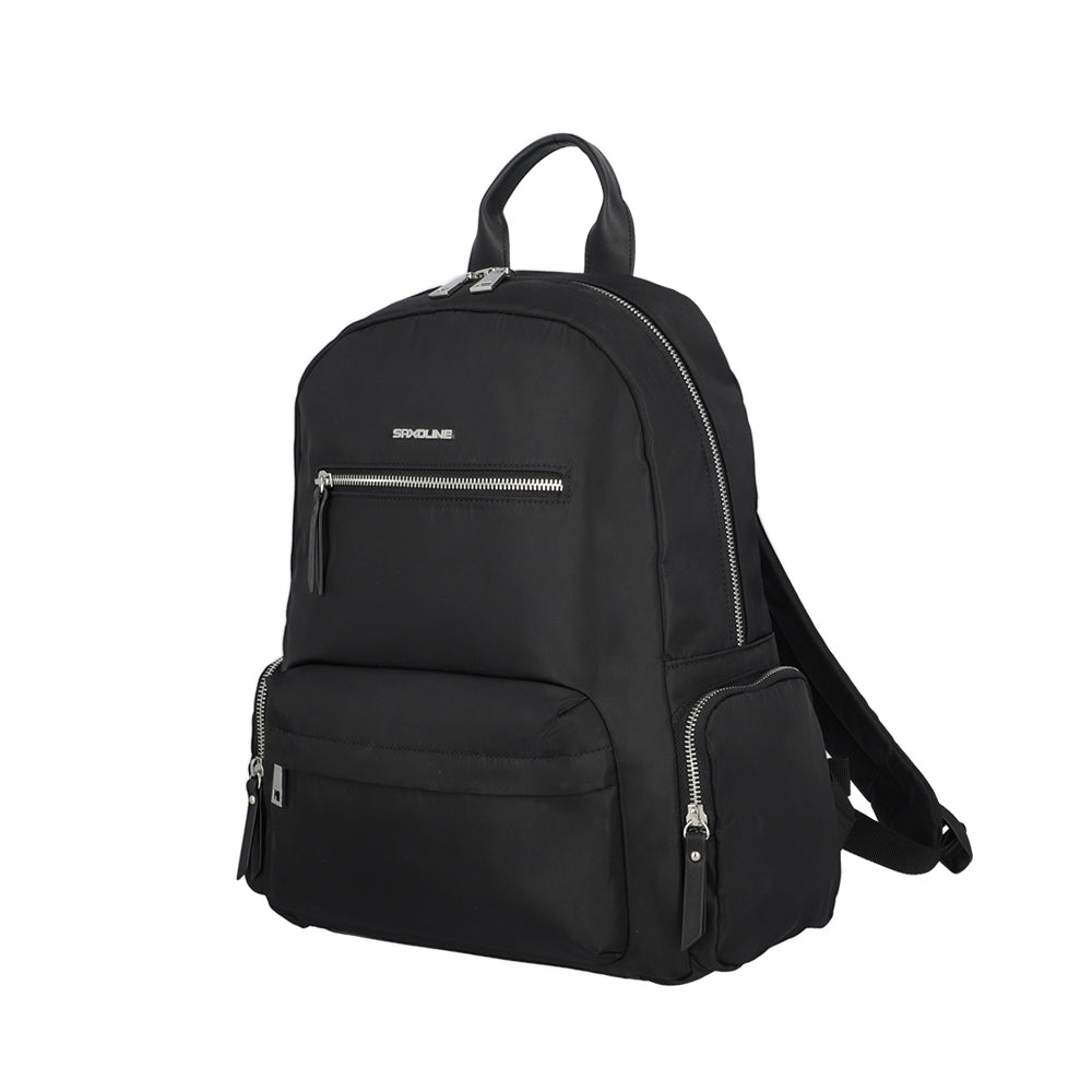 saxoline Mochila para notebook mujer Madison negro 14" Rebajas de fin de temporada