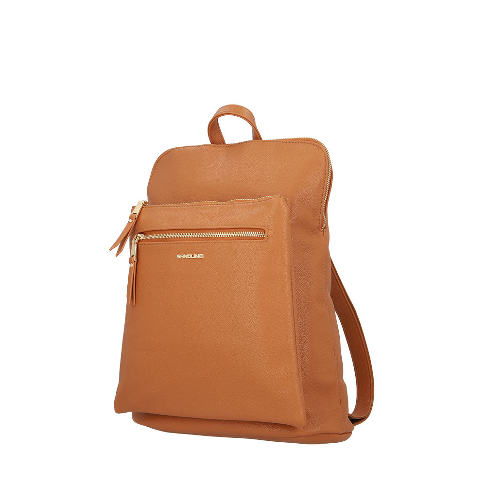 saxoline Mochila New Office Para Notebook Camel Precio ultrabajo