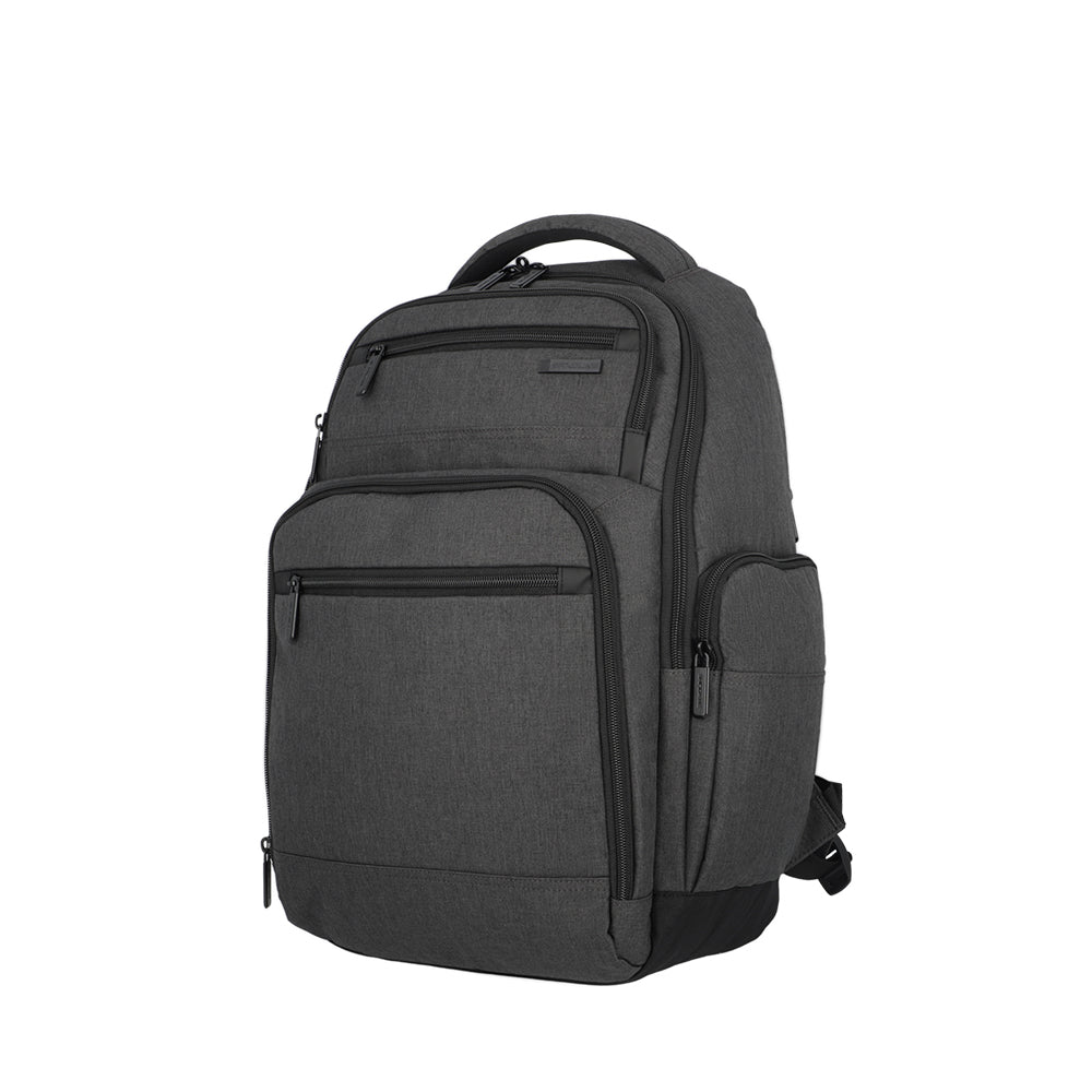saxoline Mochila para notebook Banker gris 17" Devoluciones gratuitas