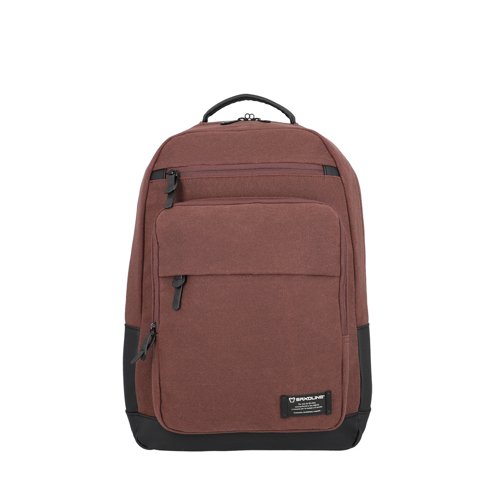 saxoline Mochila para notebook City roja 17"