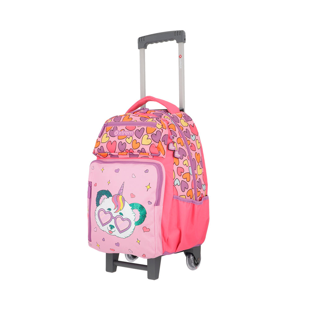 saxoline Set mochila + lonchera + estuche Run Pack multicolor panda Descuento