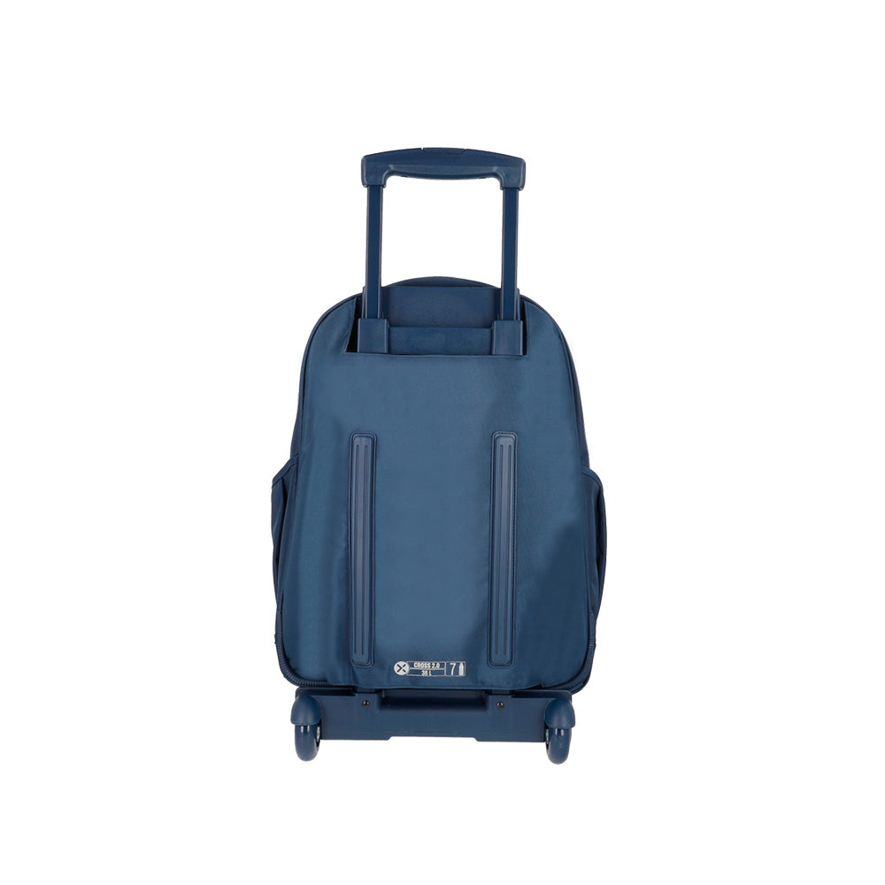 saxoline Mochila con ruedas Cross 2.0 azul marino Tienda