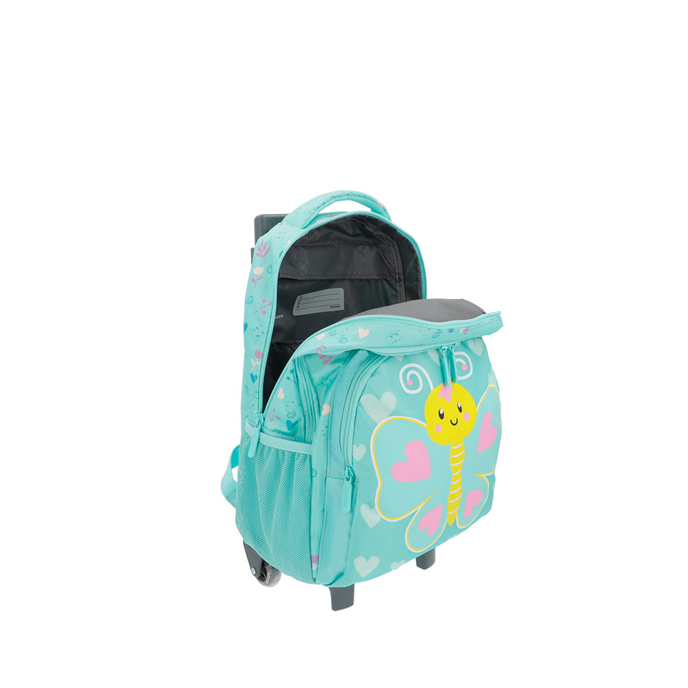 saxoline Mochila con ruedas para niñas Lincoln Butterfly ÚLTIMAS EDICIONES