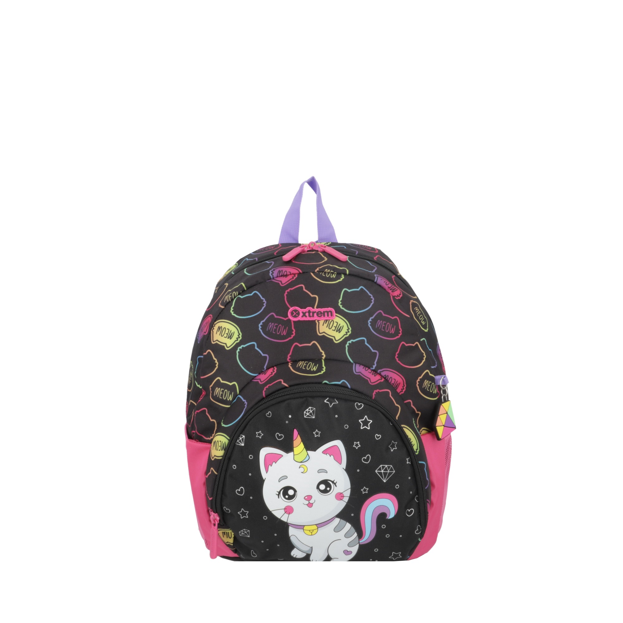 saxoline Mochila Power negra gato