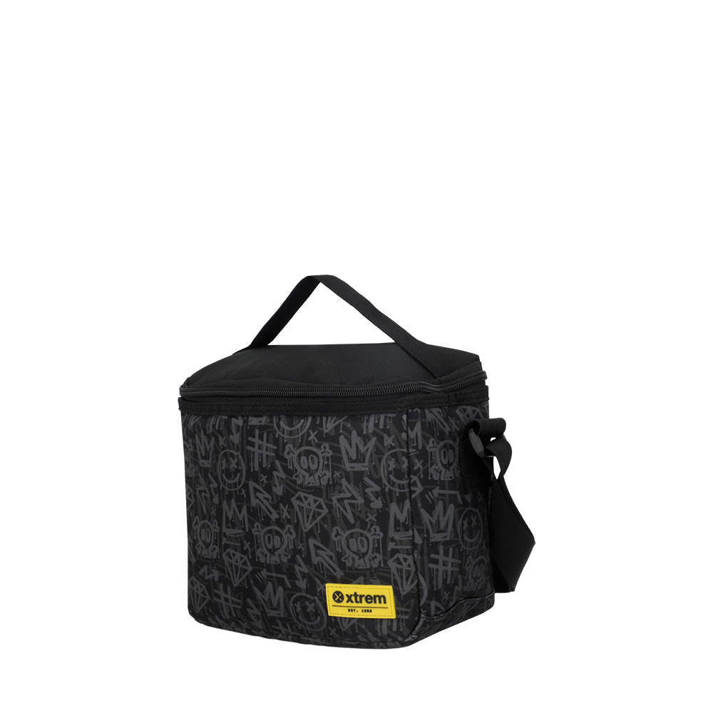 saxoline Set mochila + bolsa + lonchera + estuche Multipack black Superdescuento
