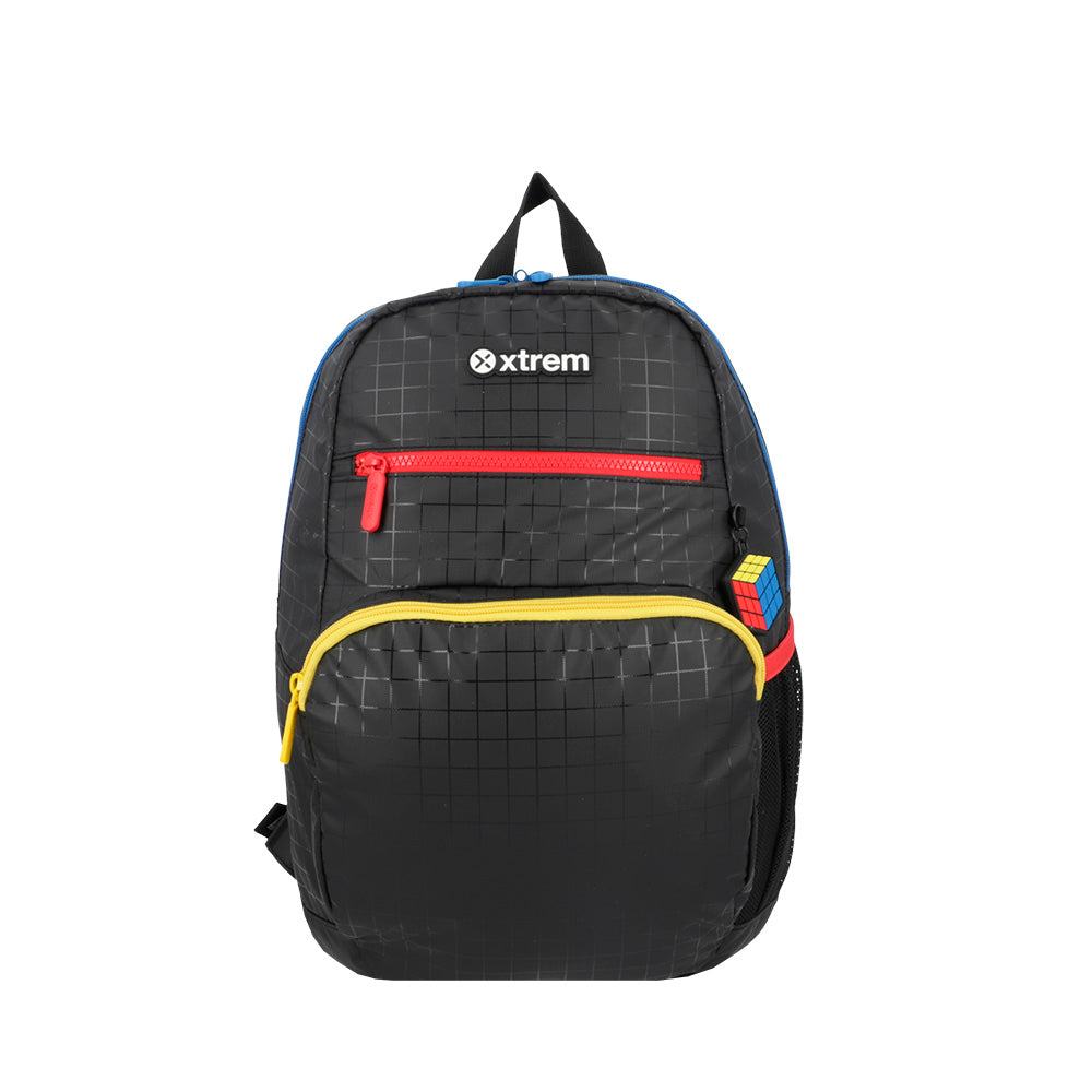 saxoline Mochila Bolt black checks