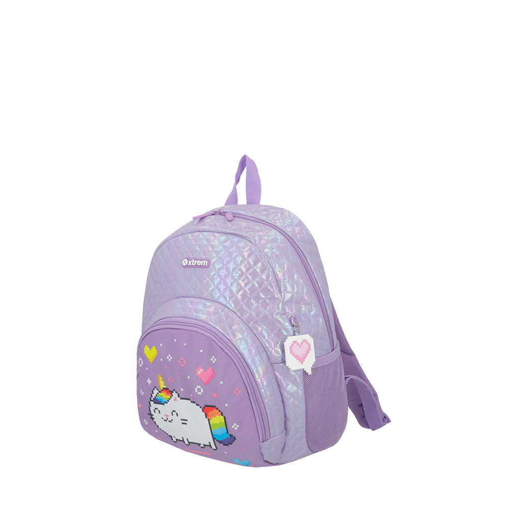 saxoline Mochila Power morada gato Precios de Black Friday