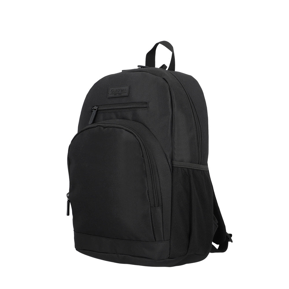 saxoline Set mochila + bolsa + lonchera + estuche Multipack negro Descuento por venta flash
