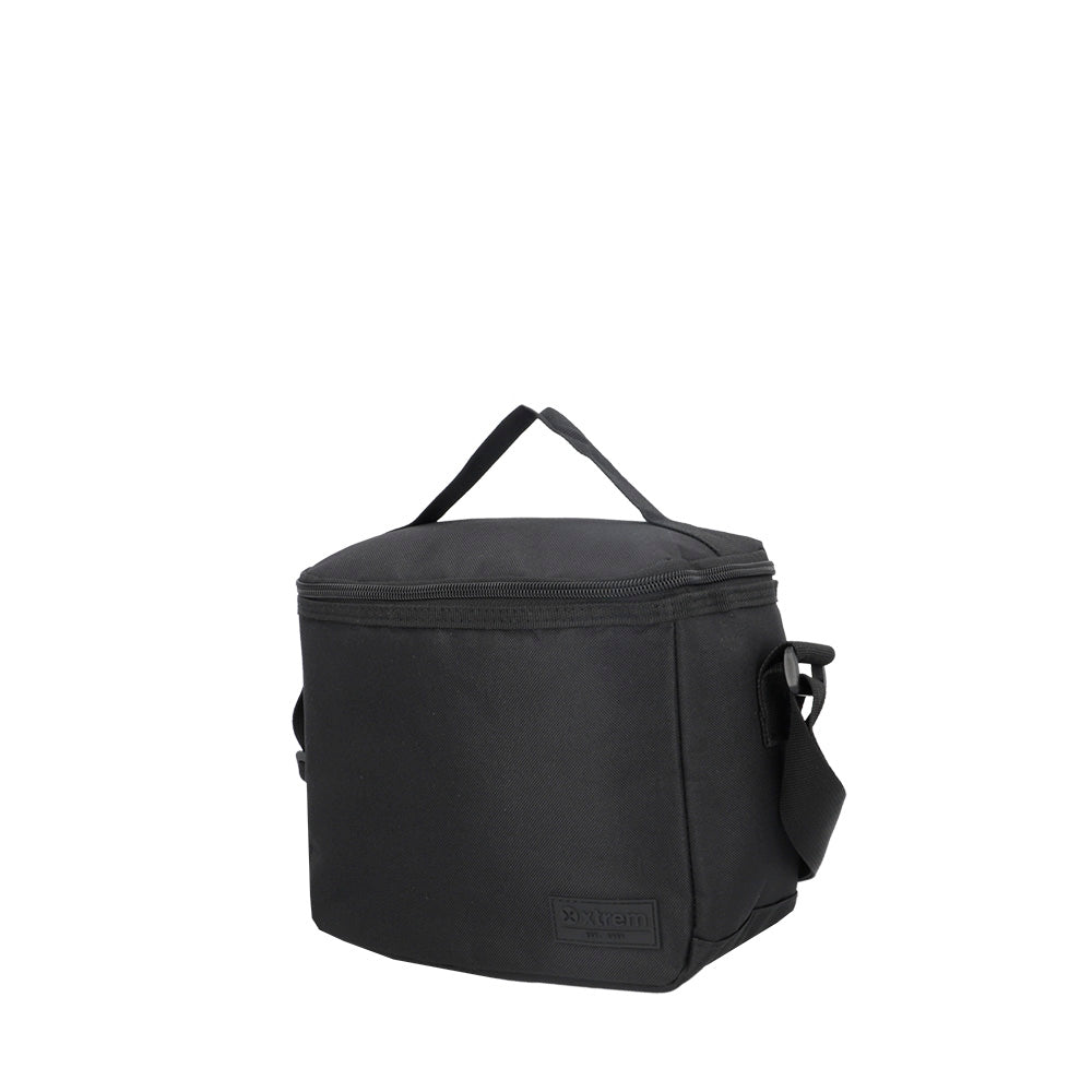saxoline Set mochila + bolsa + lonchera + estuche Multipack negro Descuento por venta flash