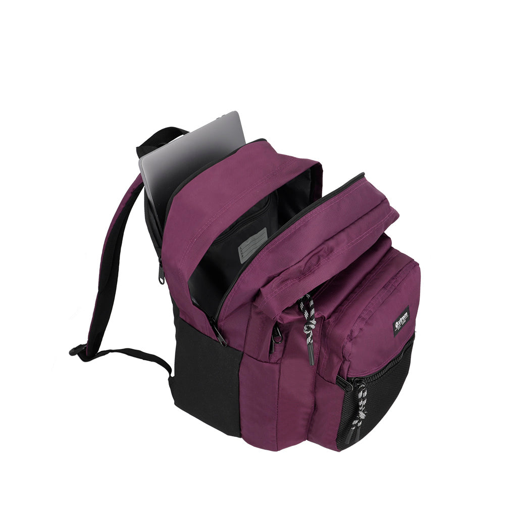 saxoline Mochila para notebook de mujer Kong 16" morada Ofertas especiales
