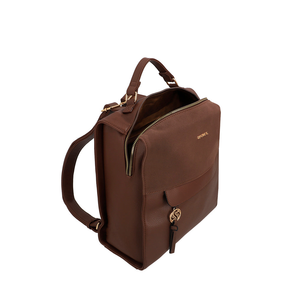 saxoline Mochila grande Laurens café Outlet