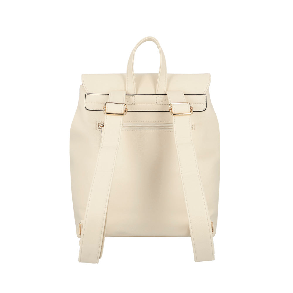saxoline Mochila grande Lisse beige Tienda