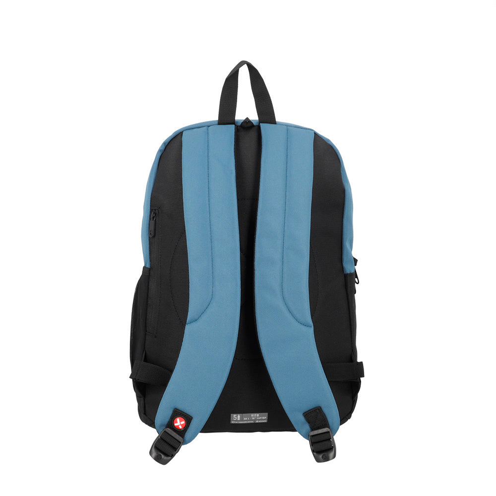 saxoline Mochila para notebook de hombre Vito 16" azul Oferta especial