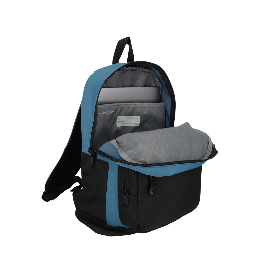 saxoline Mochila para notebook de hombre Vito 16" azul Oferta especial