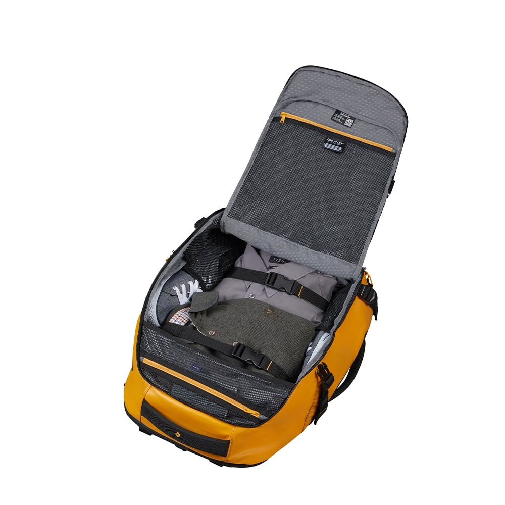 saxoline Mochila para Notebook Ecodiver Amarilla Grande Liquidación