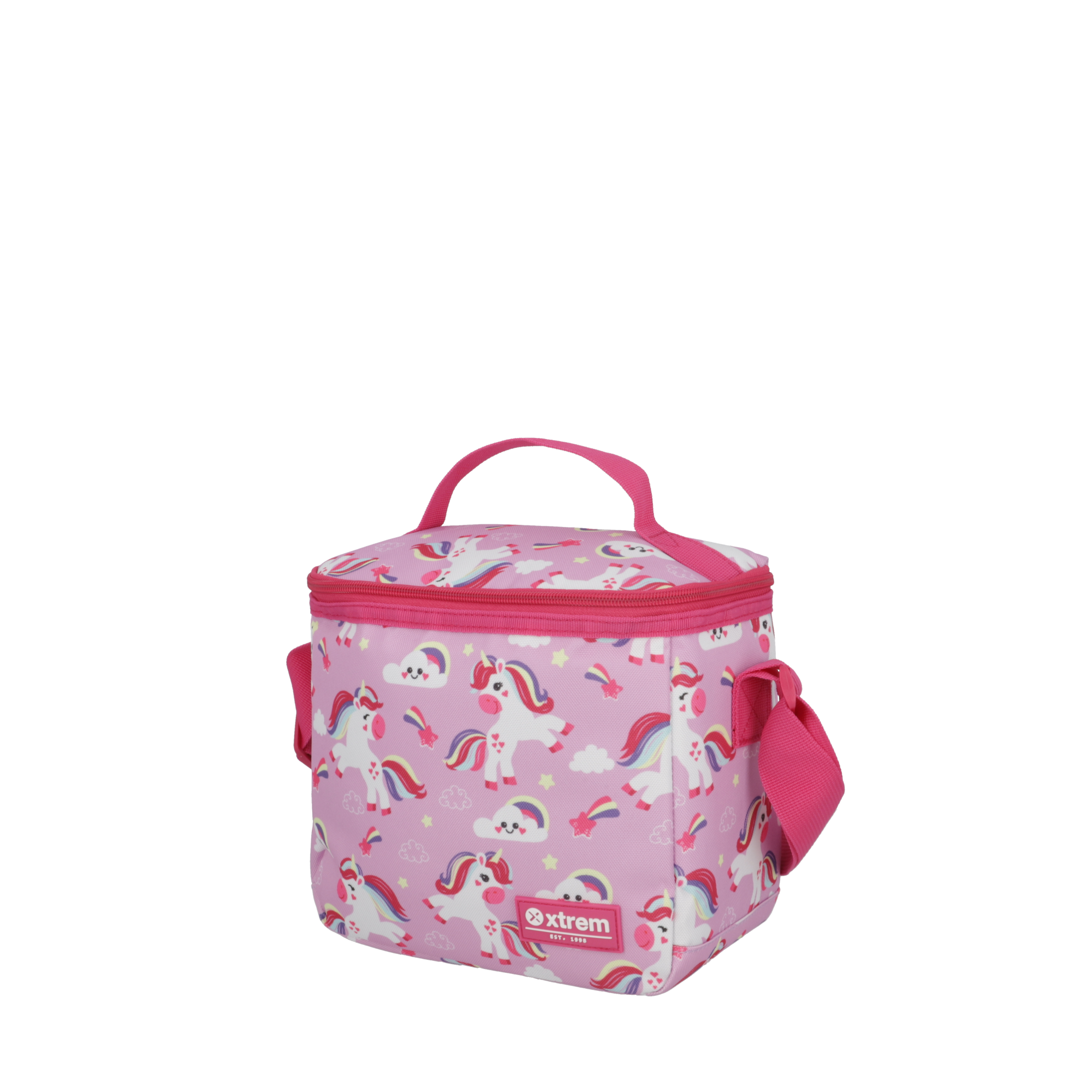 saxoline Set mochila + lonchera + estuche Triple Pack morado unicornios Tienda de fábrica