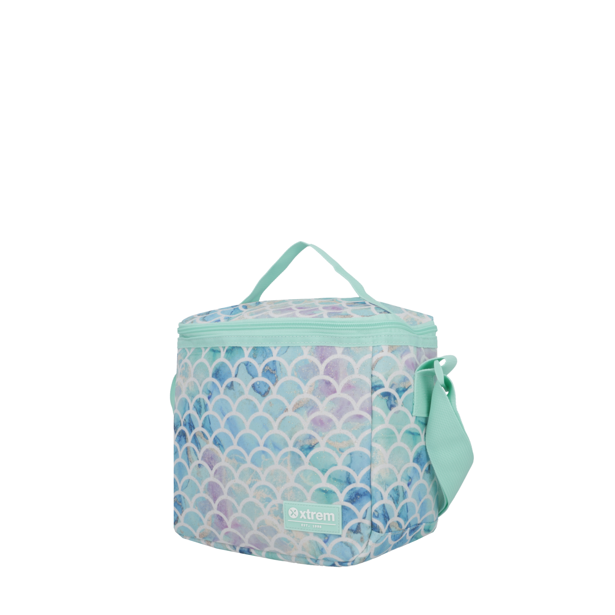 saxoline Set mochila + lonchera + estuche Triple Pack verde Limitado a 3 días