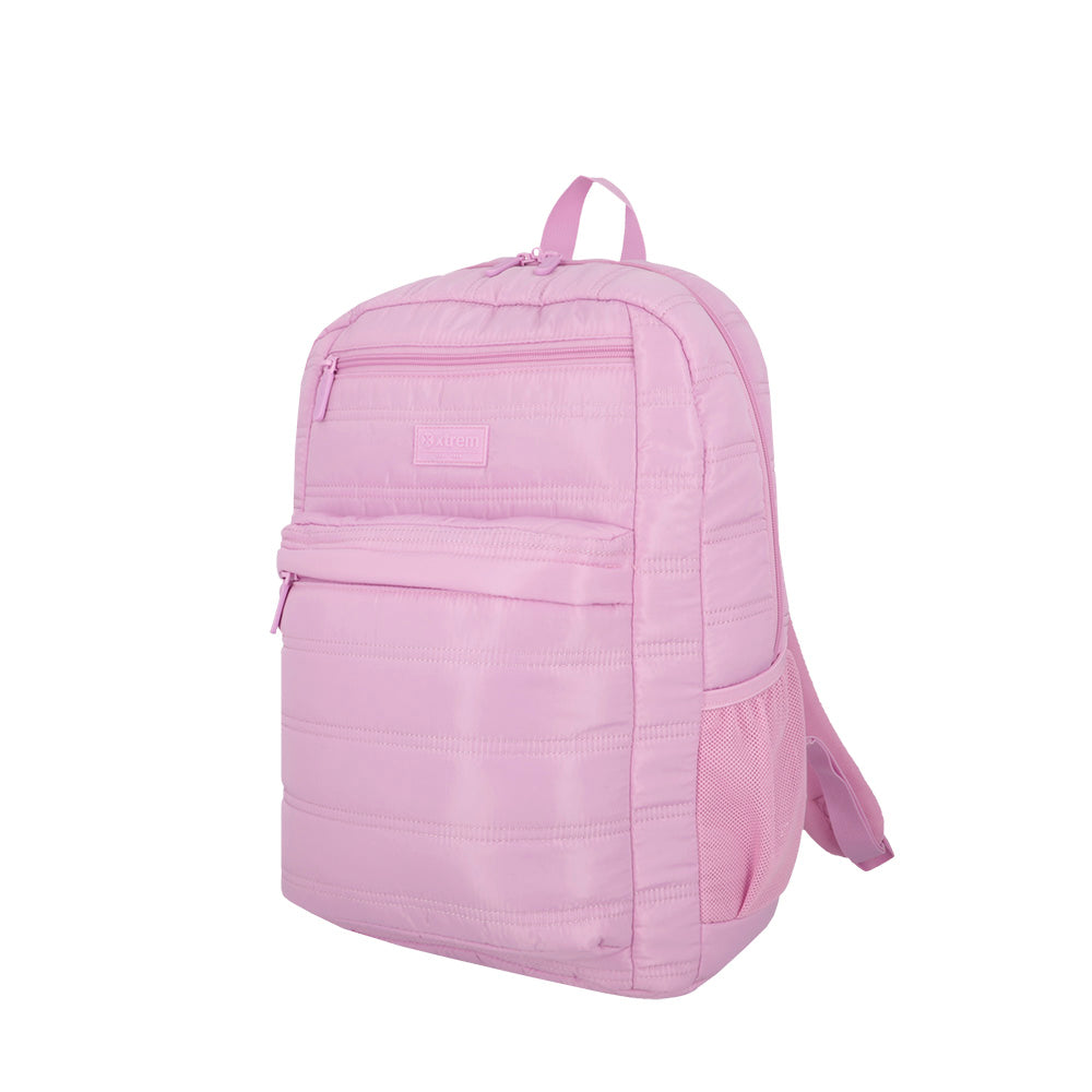 saxoline Set mochila + bolso + lonchera + estuche Megapack 2.0 morado Oferta exclusiva