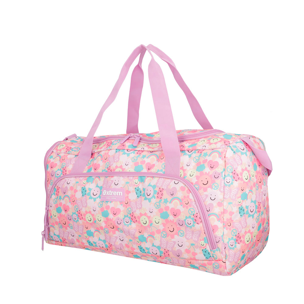 saxoline Set mochila + bolso + lonchera + estuche Megapack 2.0 rosado Última moda