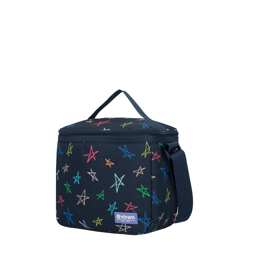 saxoline Set mochila + bolso + lonchera + estuche Megapack 2.0 multistars Descuento por venta flash