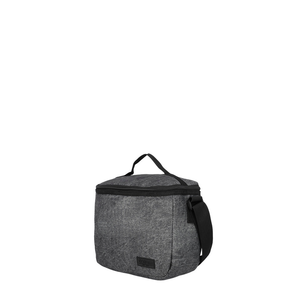 saxoline Megapack mochila escolar + bolso deportivo + lonchera + estuche Negro Denim Grandes ahorros