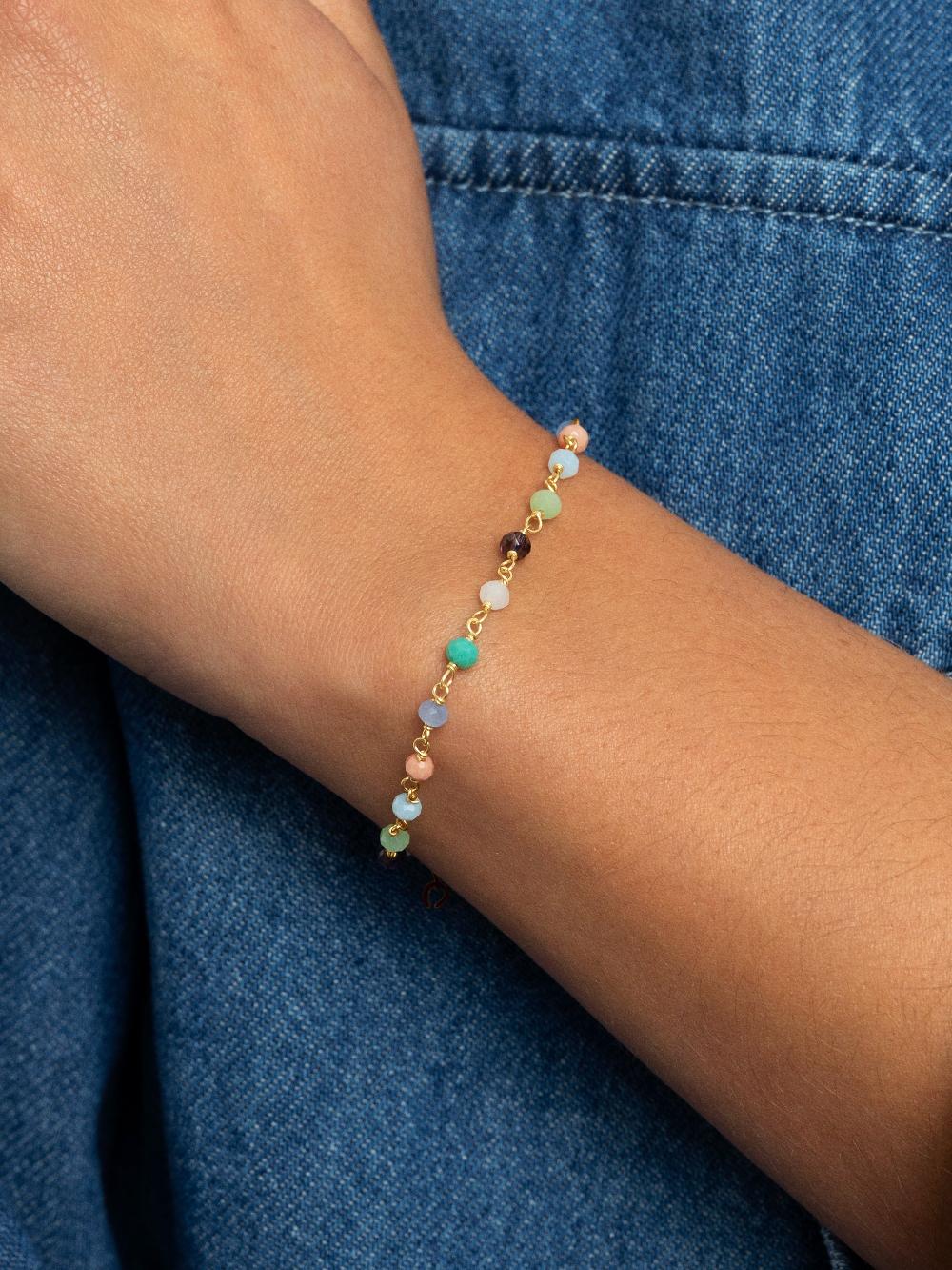 singularu Pulsera Crystals Colors Plata Baño Oro COMPRAR AHORA